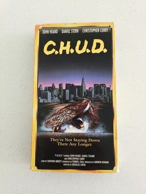 VTG 1992 C.H.U.D. VHS Star Maker Entertainment Cult Creature Horror Tape